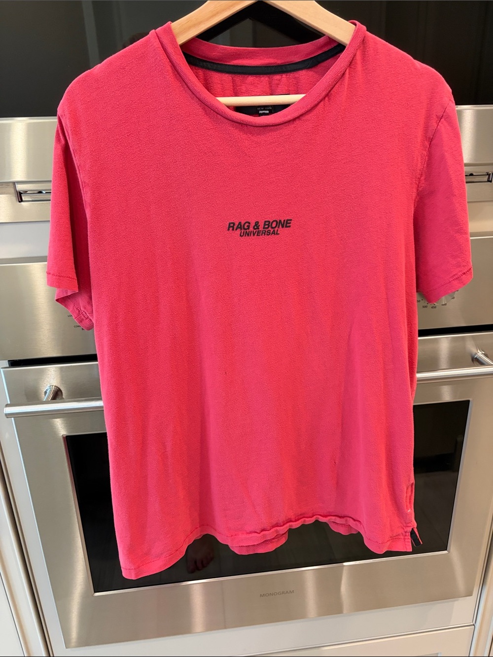 rag & bone Universal Red Crew Tee